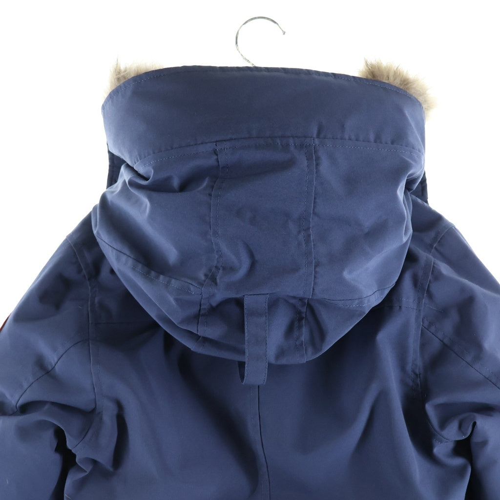 CANADA GOOSE(カナダグース) CHARLOTTE PARKA シャーロット パーカ ダウンジャケット ファー ブルー 2300JL レディース