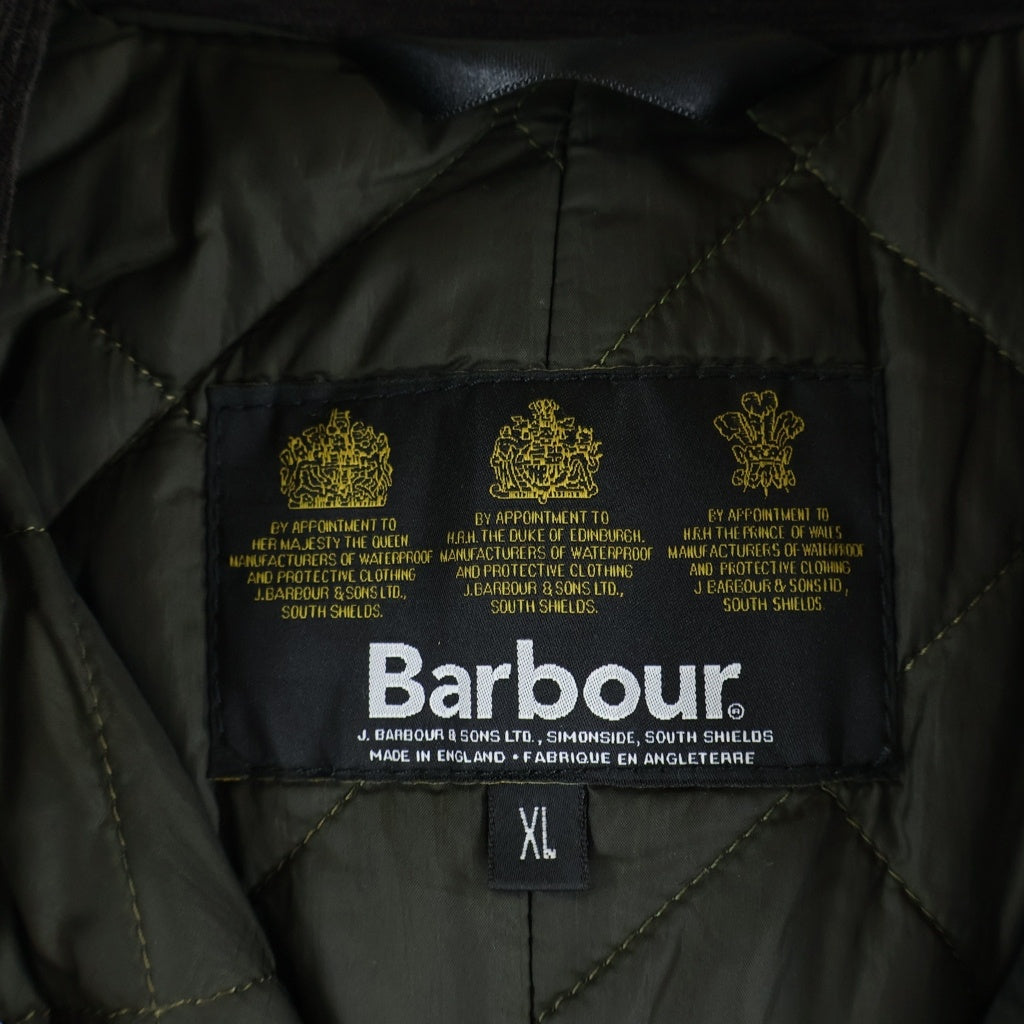 Barbour(バブアー) ビデイル エルボーパッチ コーディロイ切り替え ジャケット ブラウン MWX0392OL71