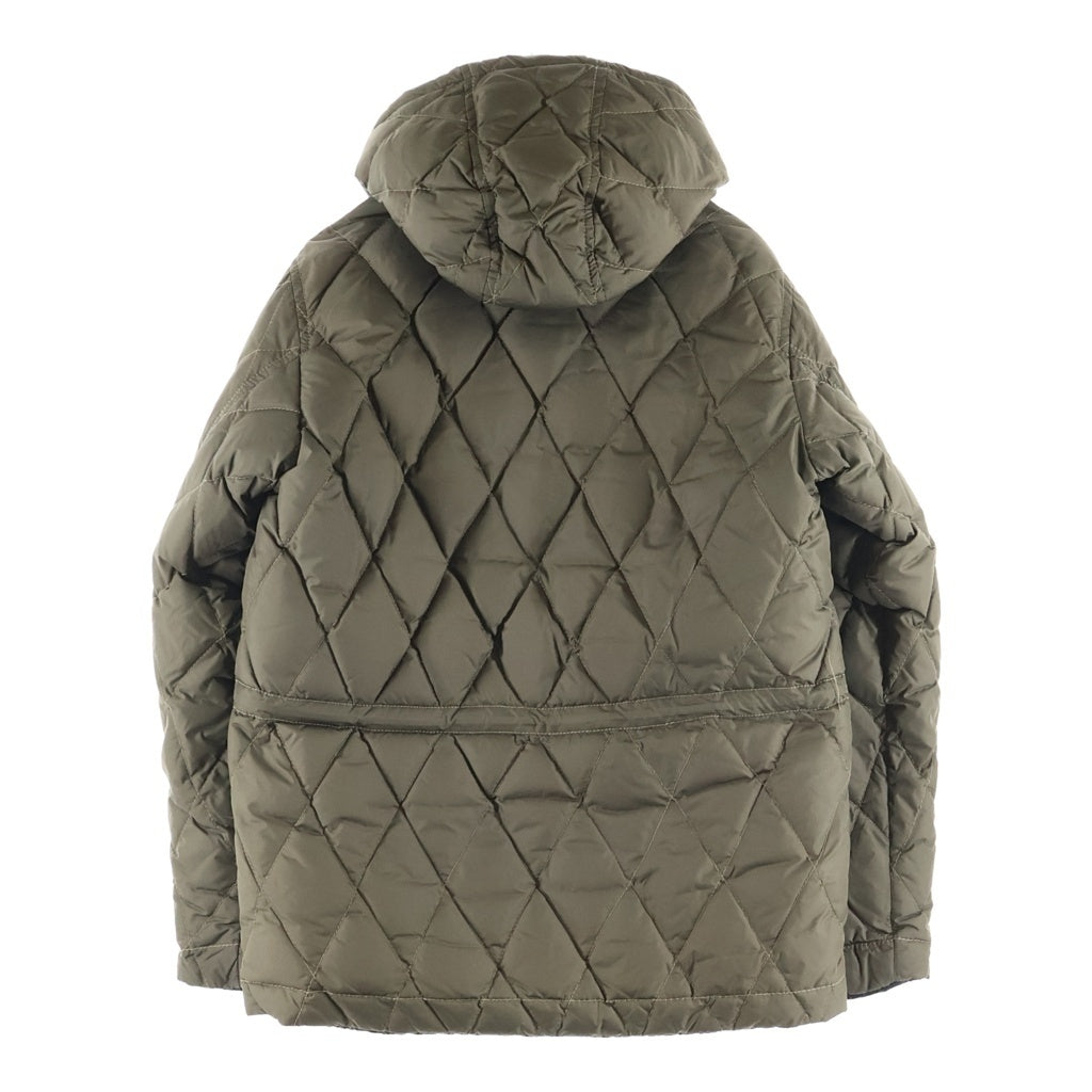 MONCLER(モンクレール) ALBERT アルベルト リバーシブル フーデッドダウンジャケット カーキ/ブラック Z7HJ995