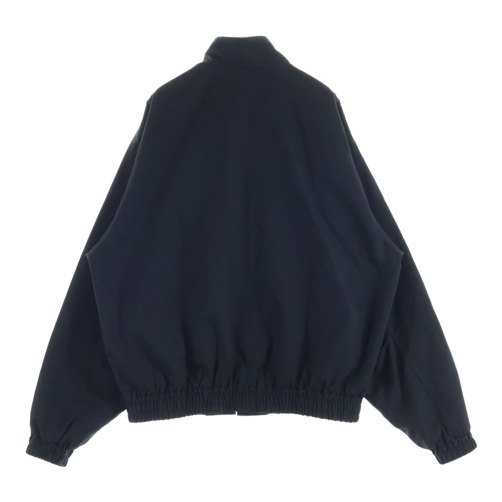 AURALEE(オーラリー) 24SS WASHED FINX SILK CHAMBRAY BLOUSON A24SB01SB フィンクス シルク シャンブレー ブルゾン ジャケット ブラック