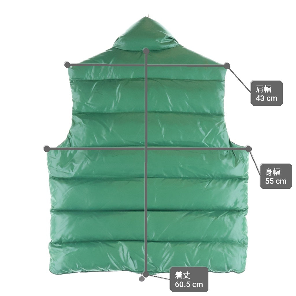 MONCLER(モンクレール) TIBET チベット スープリームスタグ ダウン ベスト グリーン