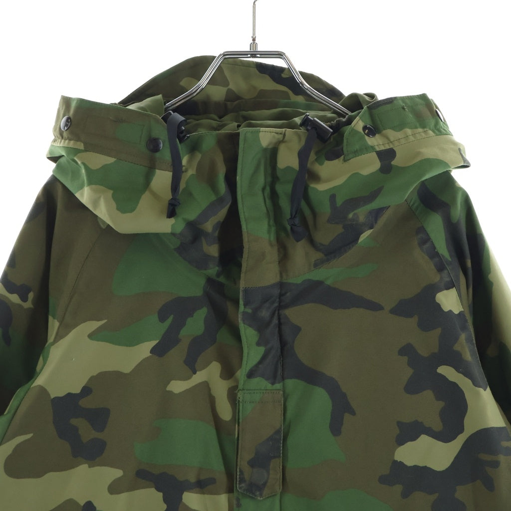 NO BRAND(ノーブランド) 90s 米軍実物 ECWCS Gen1 GORE-TEX PARKA ゴアテックパーカー ウッドランドカモ ミリタリー ジャケット