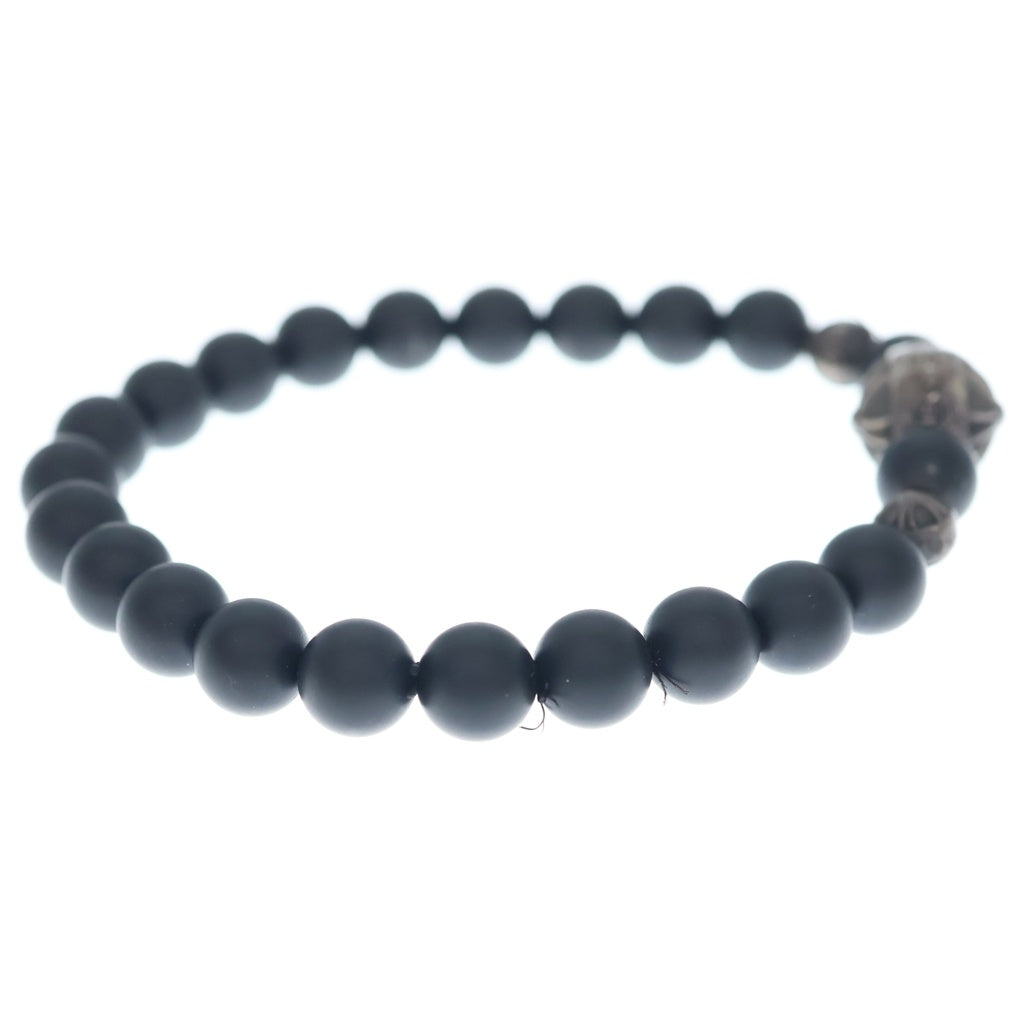 CHROME HEARTS(クロムハーツ) ビーズブレス BEAD 8mm ビーズブレスレット マットオニキス ブラック
