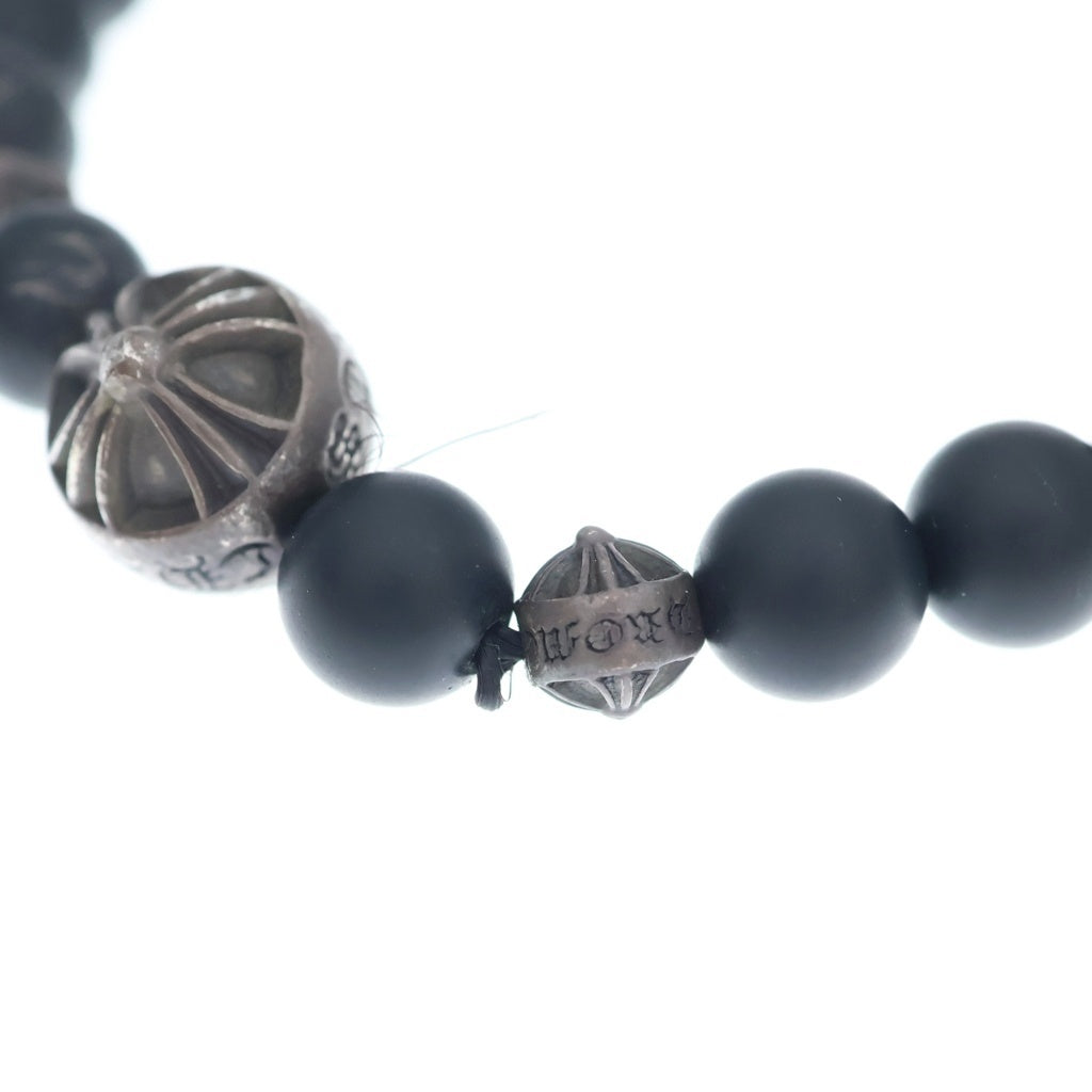 梶※門様の専用　Chrome Hearts ビーズブレスレット ブラック CHROME HEARTS(クロムハーツ) ビーズブレス BEAD 8mm ビーズ