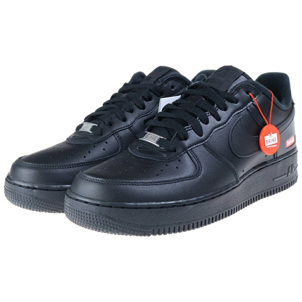 NIKE(ナイキ) ×SUPREME AIR FORCE LOW シュプリーム エアフォース 1 ローカットスニーカー ブラック US9/27.0cm CU9225-001