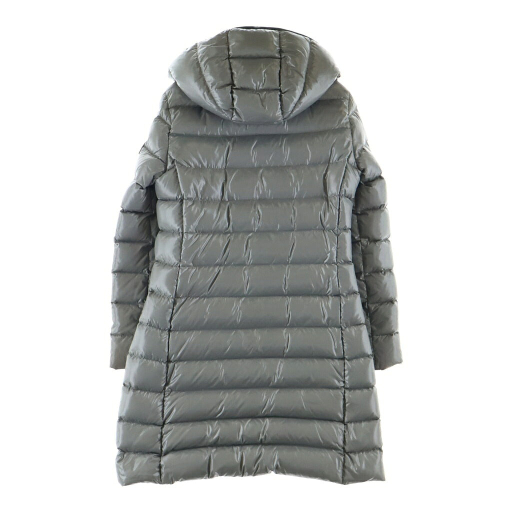 MONCLER(モンクレール) 18AW GIUBBOTTO MOKA モカ ナイロン フーデッド ダウンコート ジャケット グレー レディース D29544990005