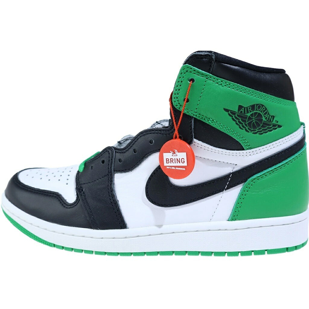 NIKE(ナイキ) AIR JORDAN 1 RETRO HIGH CELTICS/BLACK AND LUCKY GREEN DZ5485-031 エアジョーダン1 レトロ ハイ OG ハイカットスニーカー シューズ US9/27.0cm ブラック/グリーン