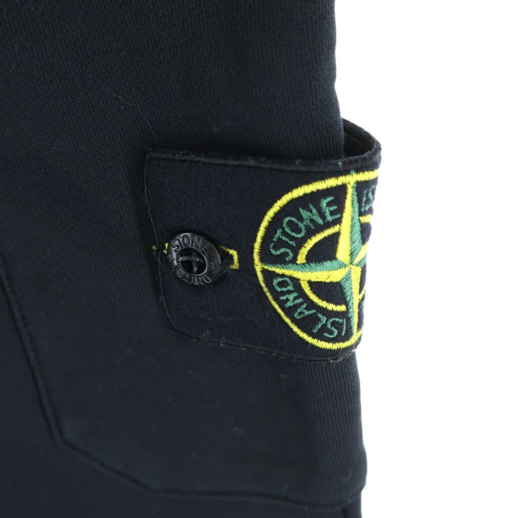STONE ISLAND(ストーンアイランド) ロゴパッチ スウェットパンツ ジョガーパンツ K2S156200010 S0051 ブラック