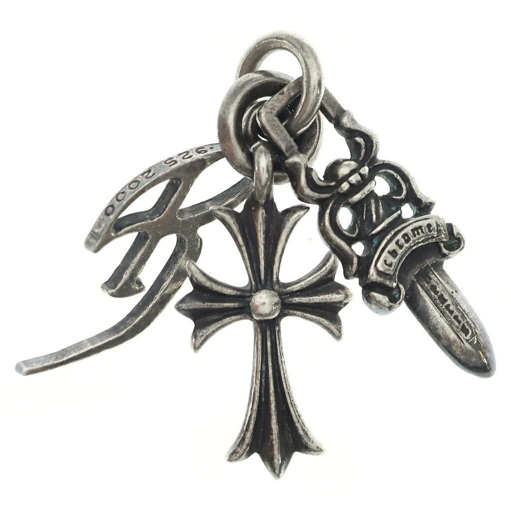CHROME HEARTS(クロムハーツ) 氷室京介 3ピース シルバーネックレストップ シルバー