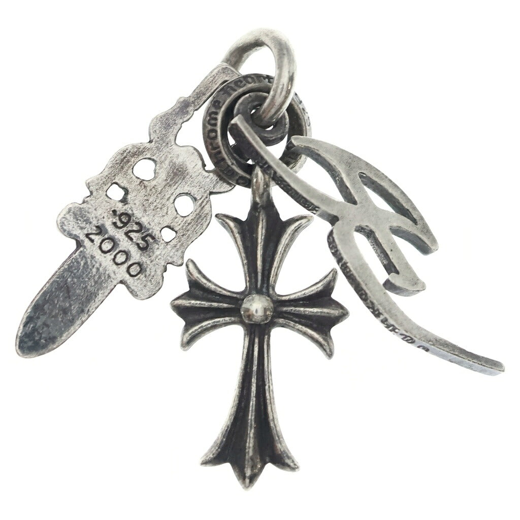 CHROME HEARTS(クロムハーツ) 氷室京介 3ピース シルバーネックレストップ シルバー