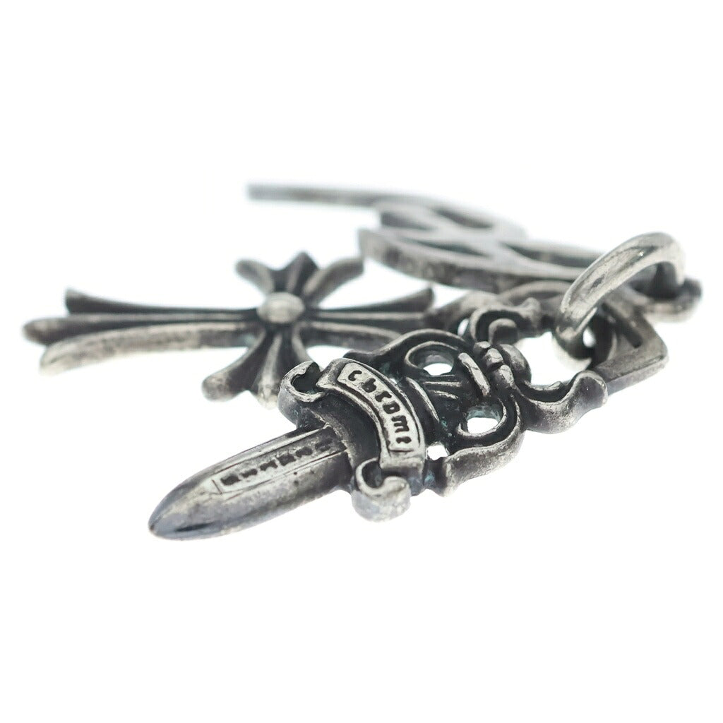 CHROME HEARTS(クロムハーツ) 氷室京介 3ピース シルバーネックレストップ シルバー
