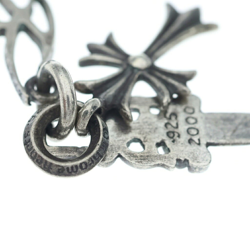 CHROME HEARTS(クロムハーツ) 氷室京介 3ピース シルバーネックレストップ シルバー