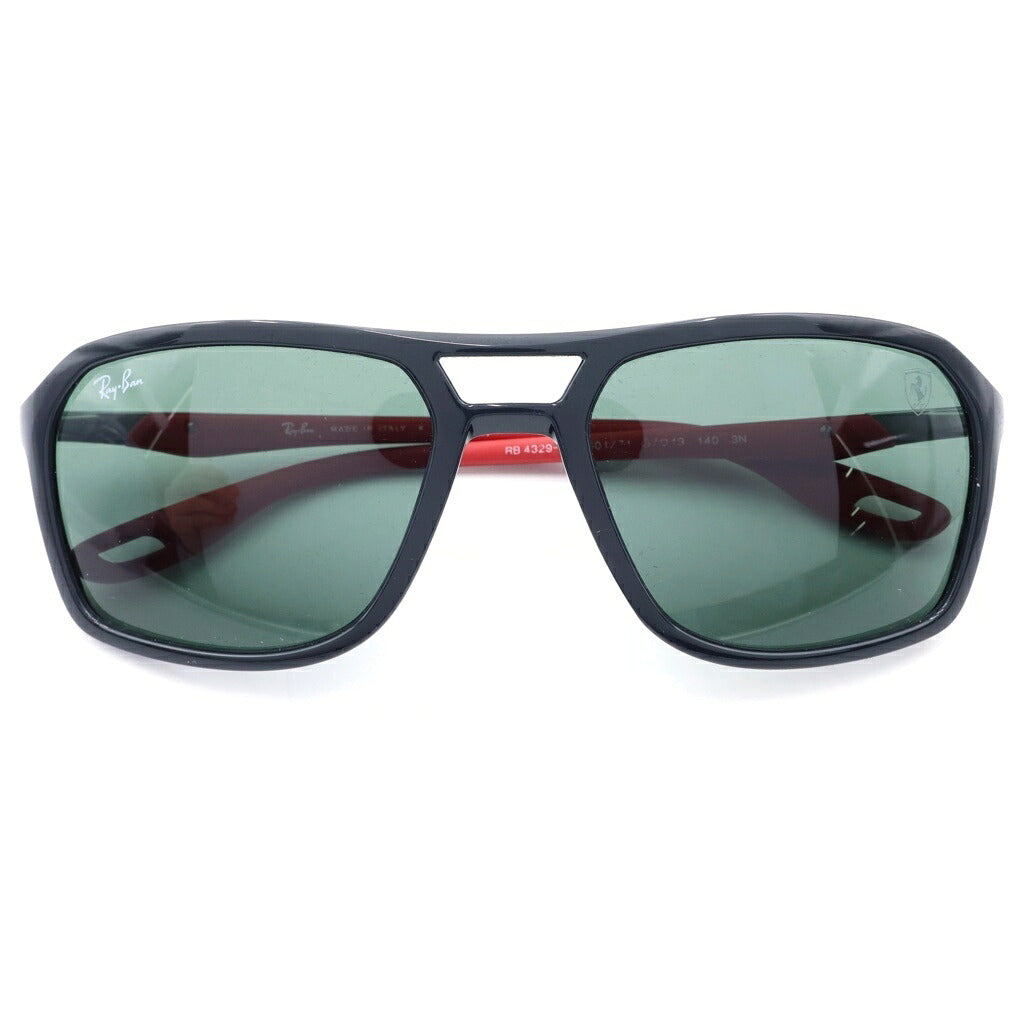 Ray Ban(レイバン) ×SCUDERIA FERRARI フェラーリ RB4329M サングラス アイウェア ブラック/レッド