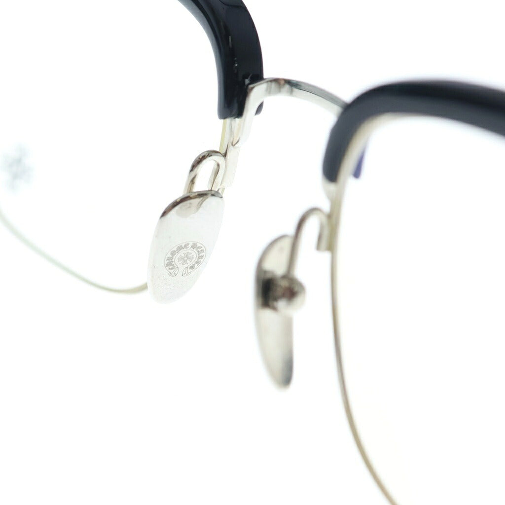 CHROME HEARTS(クロムハーツ) EVAGILIST エヴァンジェリスト ダガーテンプル ウェリントンフレーム メガネ サングラス ブラック