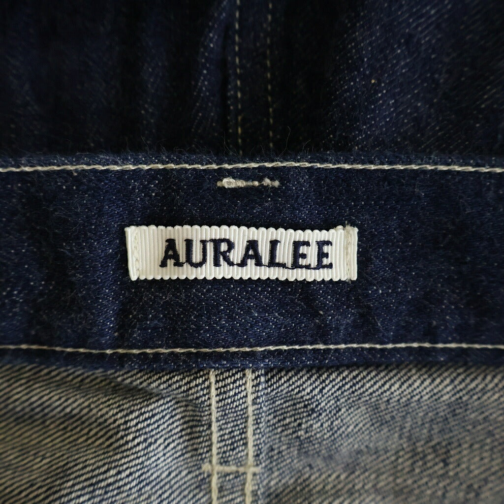 AURALEE(オーラリー) 24SS SELVEDGE LIGHT DENIM A24SP03SD セルヴィッジ ライト デニム パンツ インディゴ