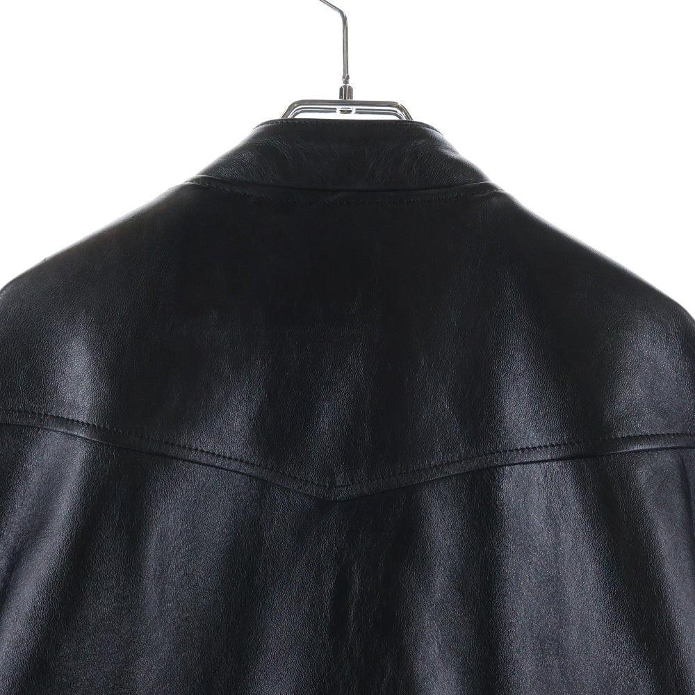 SCHOTT(ショット) SHEEP LEATHER 70'S シングル ライダースジャケット ブラック 3111052