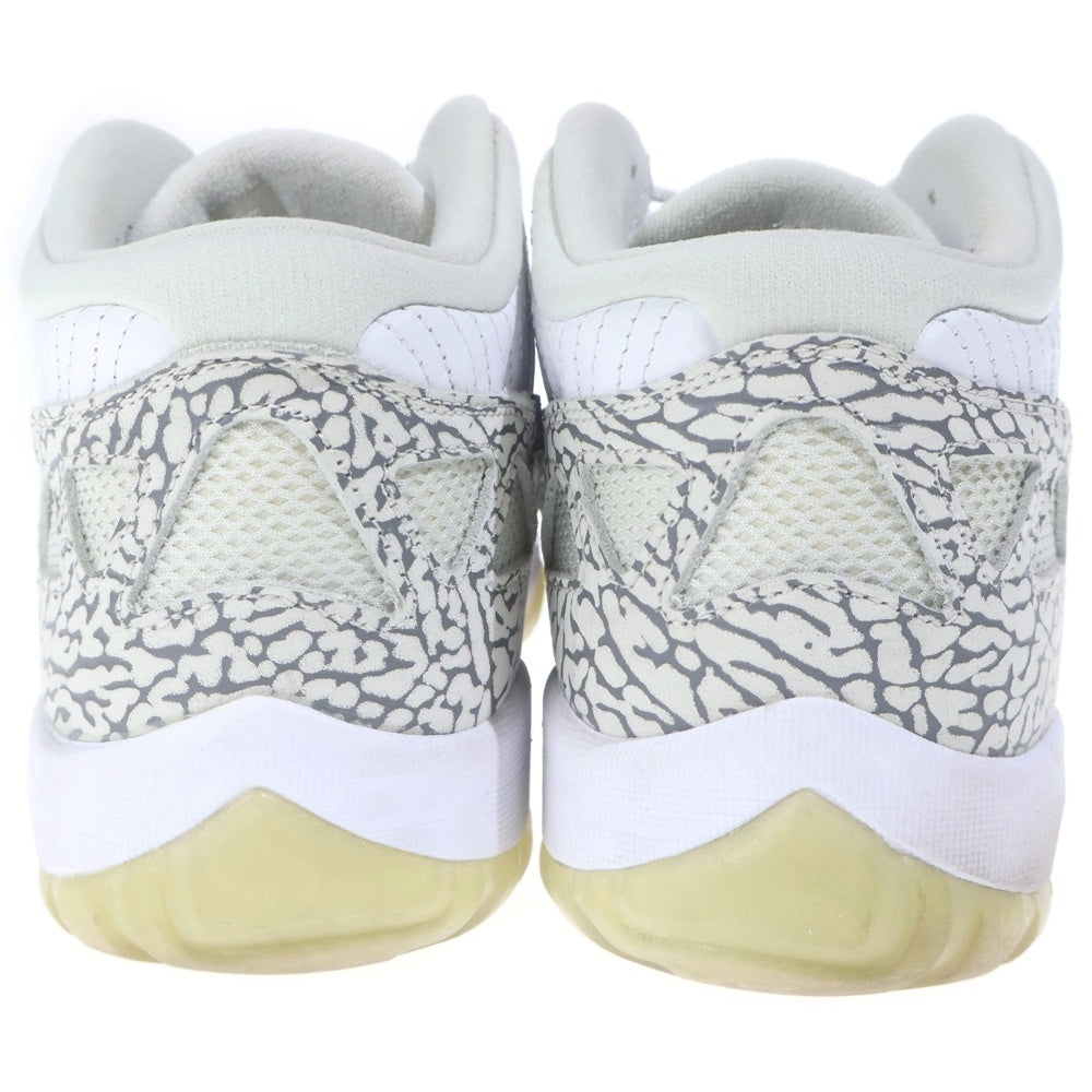NIKE(ナイキ) 【観賞用 2015年製】 AIR JORDAN 11 RETRO LOW IE COBALT エアジョーダン11 レトロ ロー コバルト ローカットスニーカー ホワイト US11/29cm 306008-102