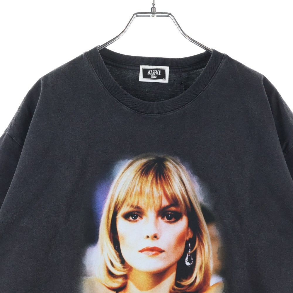KITH(キス) For Scarface Not Your Baby Vintage Tee ヴィンテージ Tシャツ 半袖カットソー ブラック KHM034174‐001
