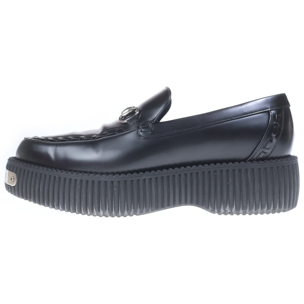 GUCCI(グッチ) ホースビット クリーパーローファー シューズ ブラック 797095