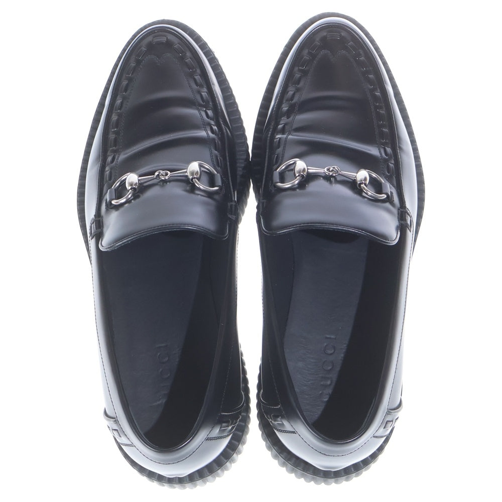 GUCCI(グッチ) ホースビット クリーパーローファー シューズ ブラック 797095