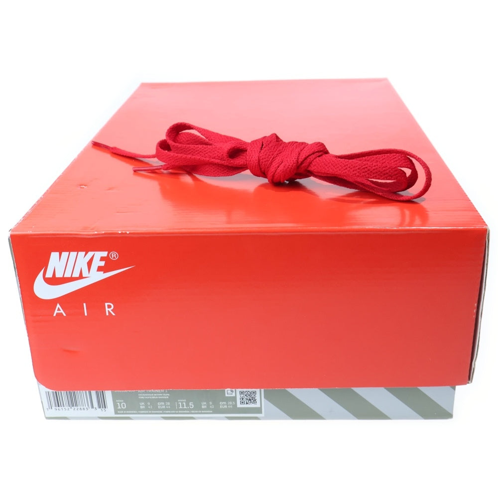 NIKE(ナイキ) AIR TRAINER1 DV6998-200 エアトレイナー1 しましま ハイカットスニーカー シューズ ブラウン US10/28.0cm