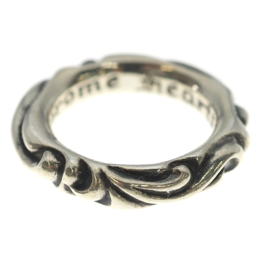 CHROME HEARTS(クロムハーツ) SCRL BAND スクロールバンド リング シルバー BCA351