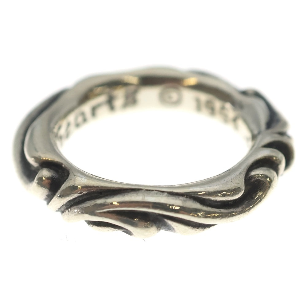 CHROME HEARTS(クロムハーツ) SCRL BAND スクロールバンド リング シルバー BCA351