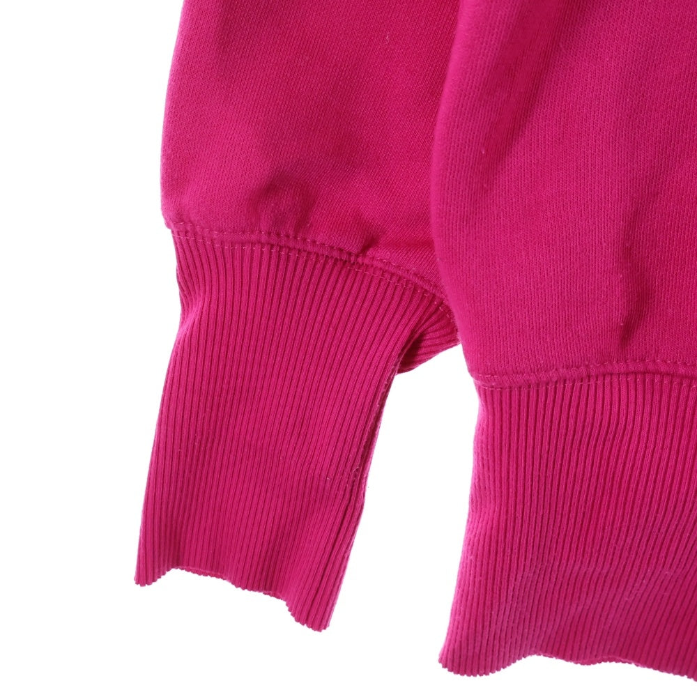 VETEMENTS(ヴェトモン) 19SS CARTOON HOODIE カートゥーン フーディー フロント刺繍 プルオーバーパーカー ピンク USS197010