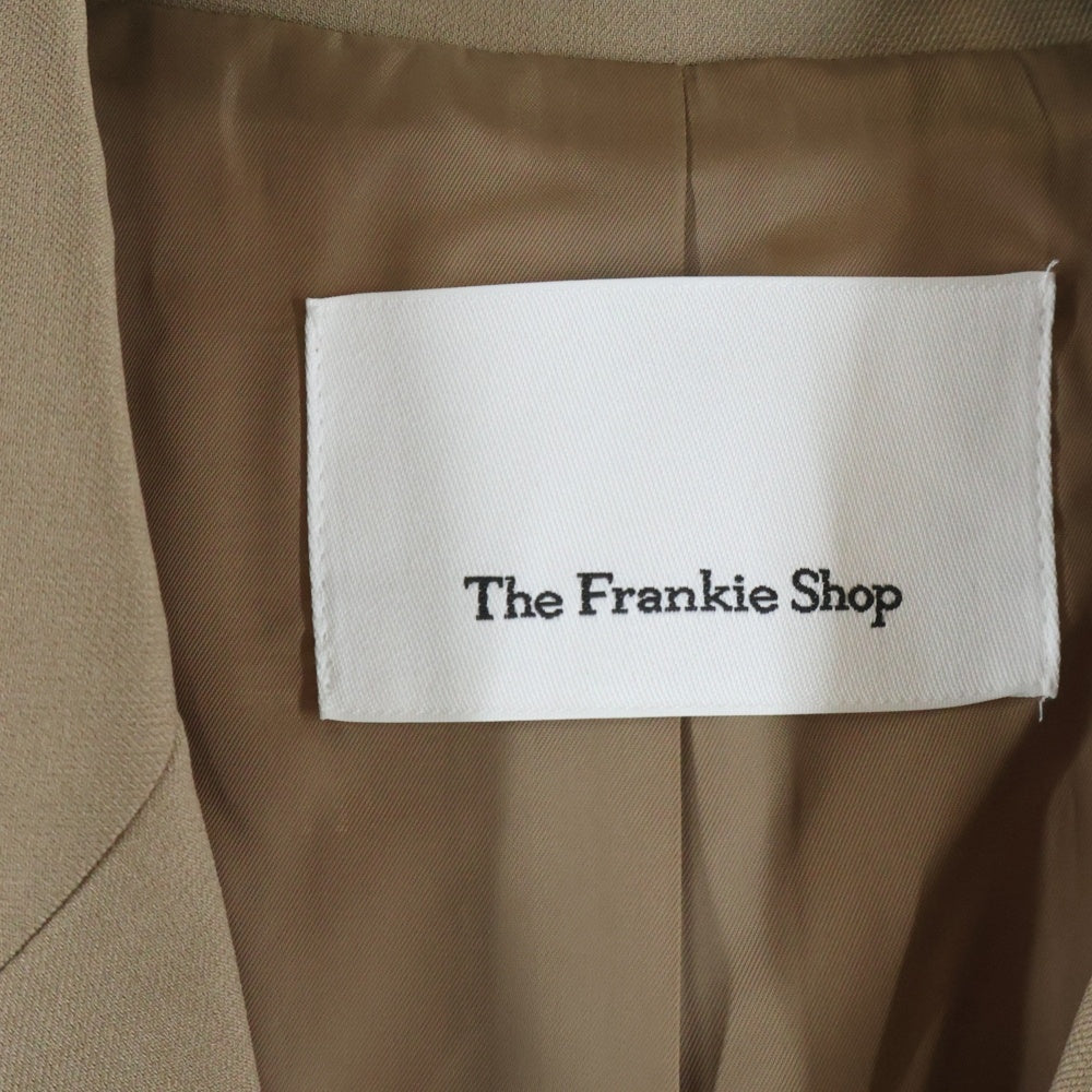 NO BRAND(ノーブランド) The Frankie Shop (フランキーショップ）オーバーサイズシングルテーラードジャケット ベージュ