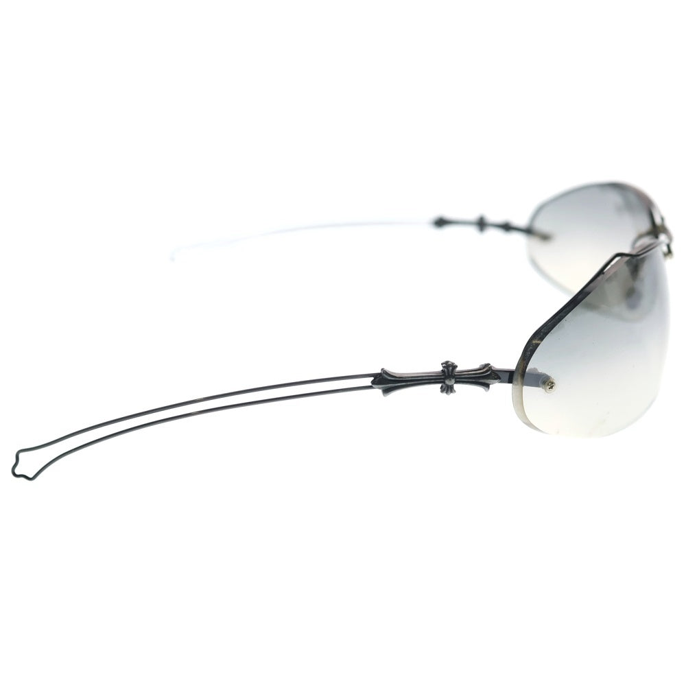 CHROME HEARTS(クロムハーツ) D.P.1 ドラッグ パイプ トップリム クロステンプル カラーレンズ サングラス メガネ 眼鏡 アイウェア ブラック