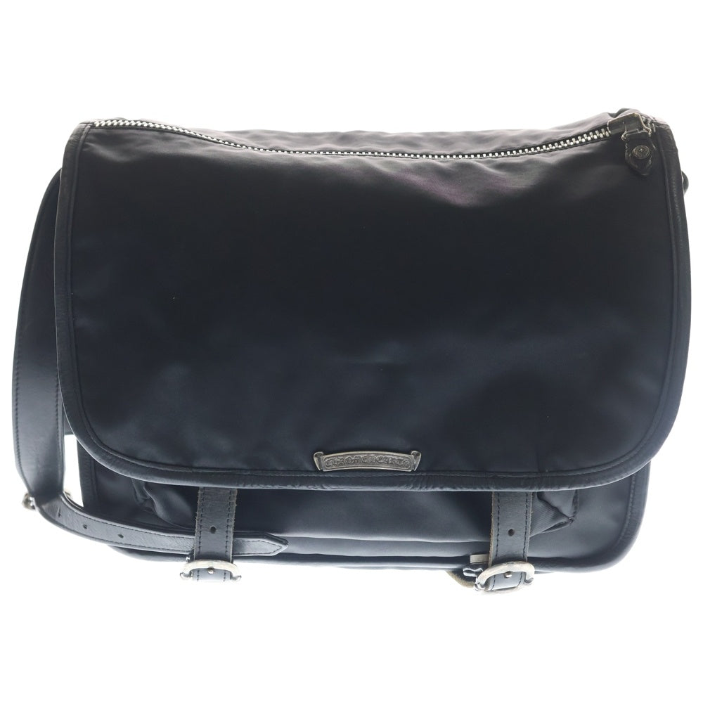 CHROME HEARTS(クロムハーツ) ガンスリンガー ナイロン ショルダー メッセンジャーバッグ ブラック