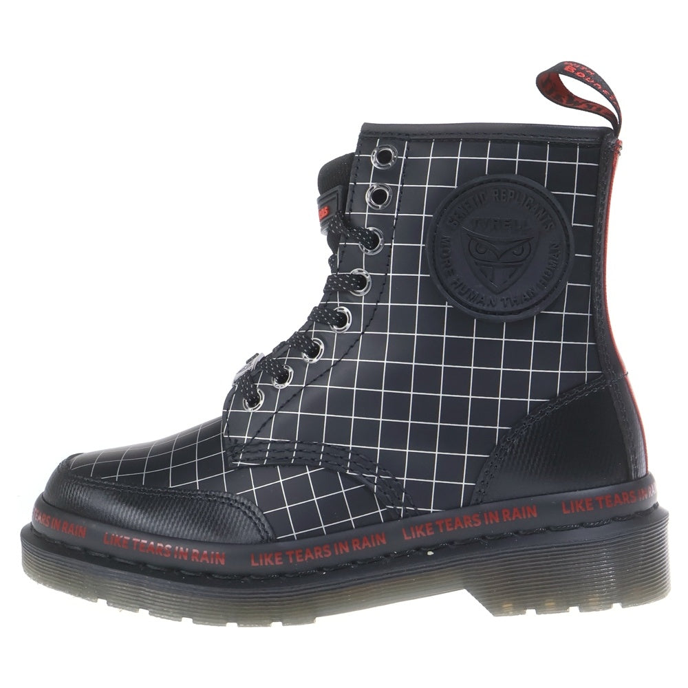 Dr.Martens(ドクターマーチン) ×WARNER BROS BLADE RUNNER 1460 ×ワーナーブラザーズ ブレードランナー 8ホール ショートブーツ ブラック 31748001