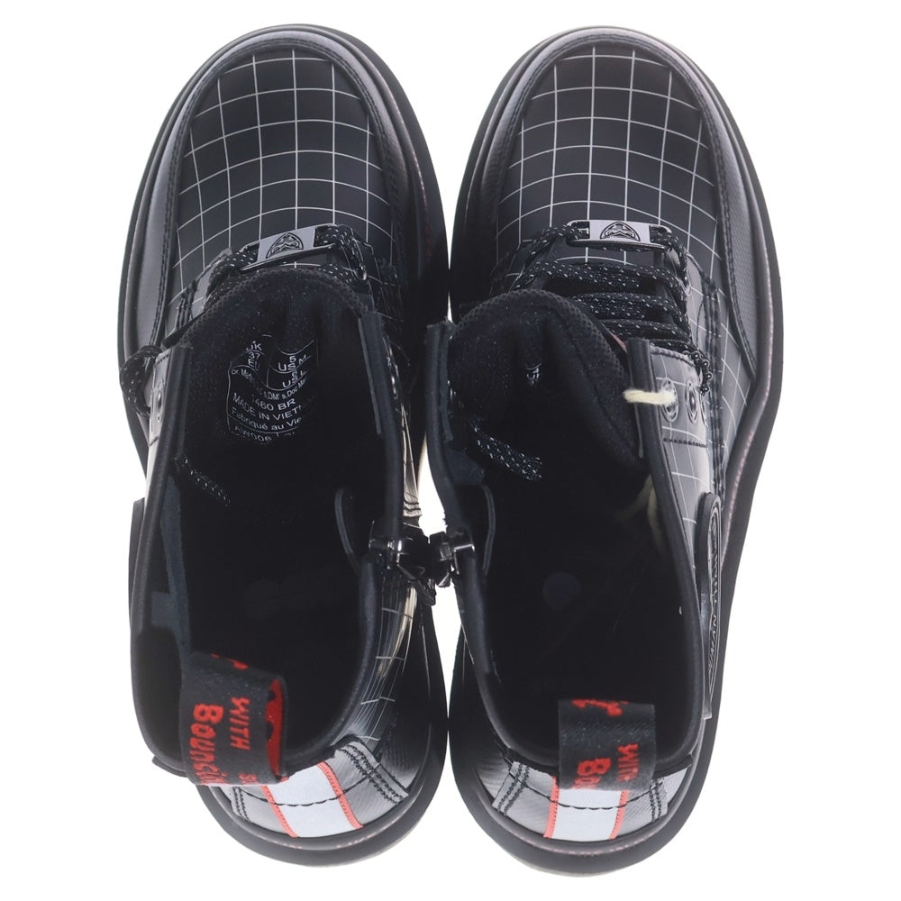 Dr.Martens(ドクターマーチン) ×WARNER BROS BLADE RUNNER 1460 ×ワーナーブラザーズ ブレードランナー 8ホール ショートブーツ ブラック 31748001