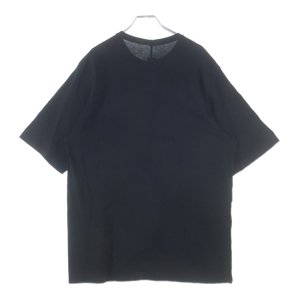 Rick Owens(リックオウエンス) 25SS コットン半袖Tシャツ ブラック RU01E5232-JA