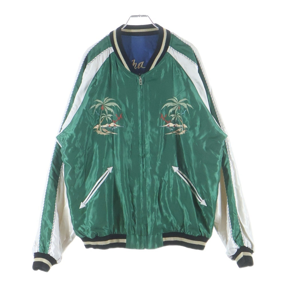 TAILOR TOYO(テーラー東洋) Late 1950s Style Acetate Souvenir Jacket EAGLE & DRAGON × HAWAII MAP スタイル アセテート スーベニア ジャケット × ハワイ マップ スカジャン TT15273