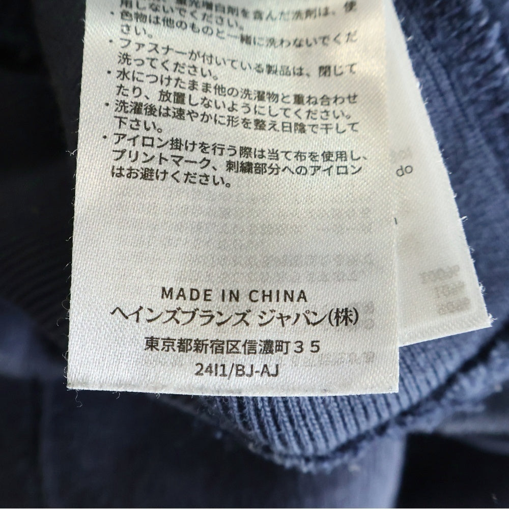 WTAPS(ダブルタップス) ×Champion REVERSE WEAVE HOODED SWEATSHIRT C8-T109 チャンピオン リバースウィーブ フーデッド スウェットシャツ プルオーバーパーカー ネイビー