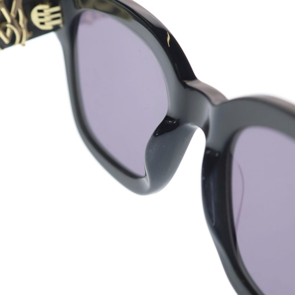 AMIRI(アミリ) Jumbo MA Sunglasses サイドジャンボ MAロゴ サングラス ブラック/ゴールド AMACSN1004