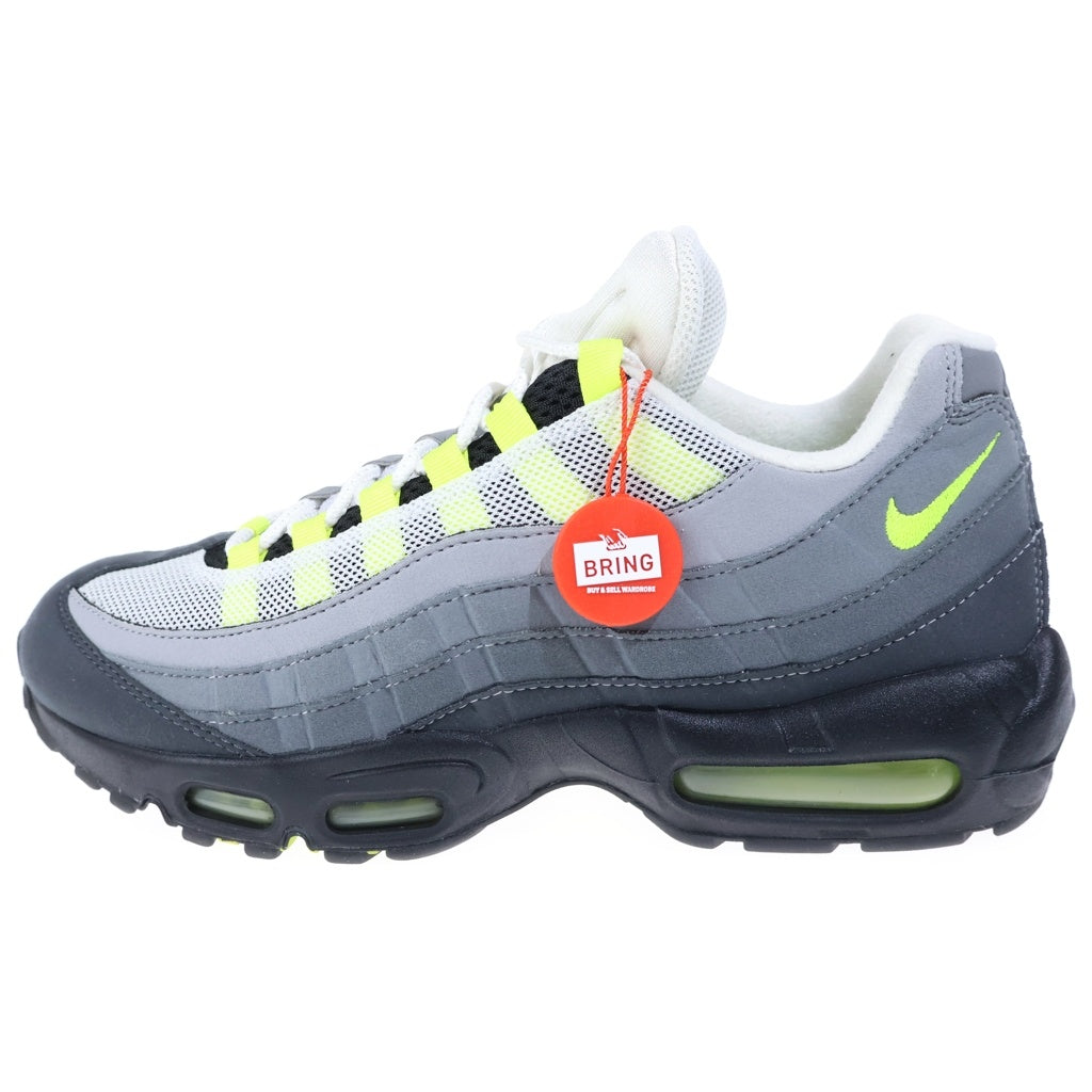 NIKE(ナイキ) AIR MAX 95 OG エアマックス イエローグラデ ローカットスニーカー グレー/イエロー US9.5/27.5cm CT1689-001