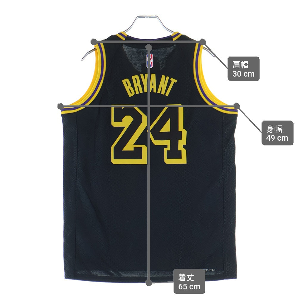 NIKE(ナイキ) NBA Basketball Wear Kobe Bryant Jersey バスケットボール ウェア コービー ブライアント ジャージ ゲーム シャツ ブラック PZ2B7BYXP23