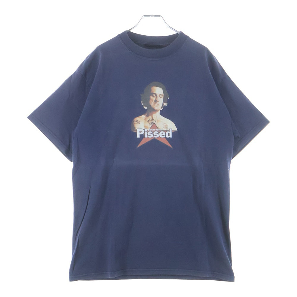 VINTAGE(ヴィンテージ) 90S Serial Killer Cape Fear ロバート デ ニーロ 半袖カットソー Tシャツ ネイビー