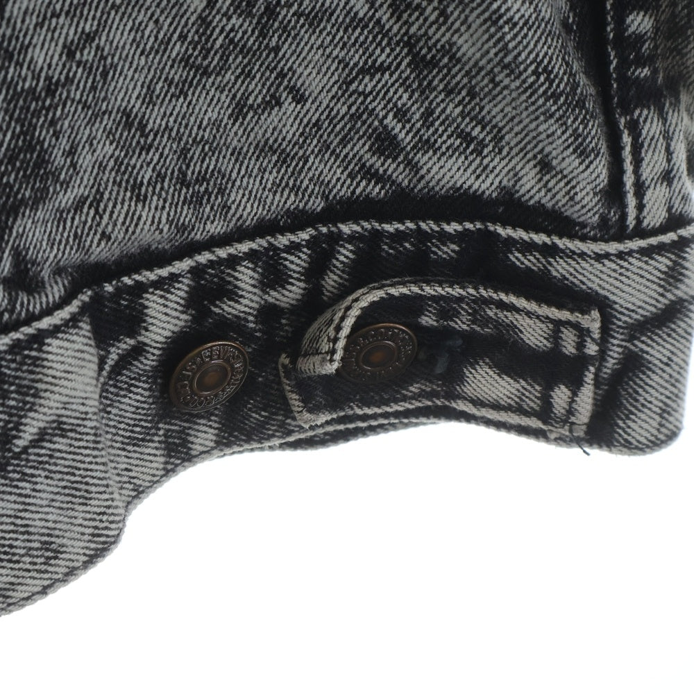 Levi's(リーバイス) 90S VINTAGE WASH BLACK DENIM JACKET ヴィンテージ ボタン裏715 ウォッシュ デニム ジャケット ブラック 70507‐0253