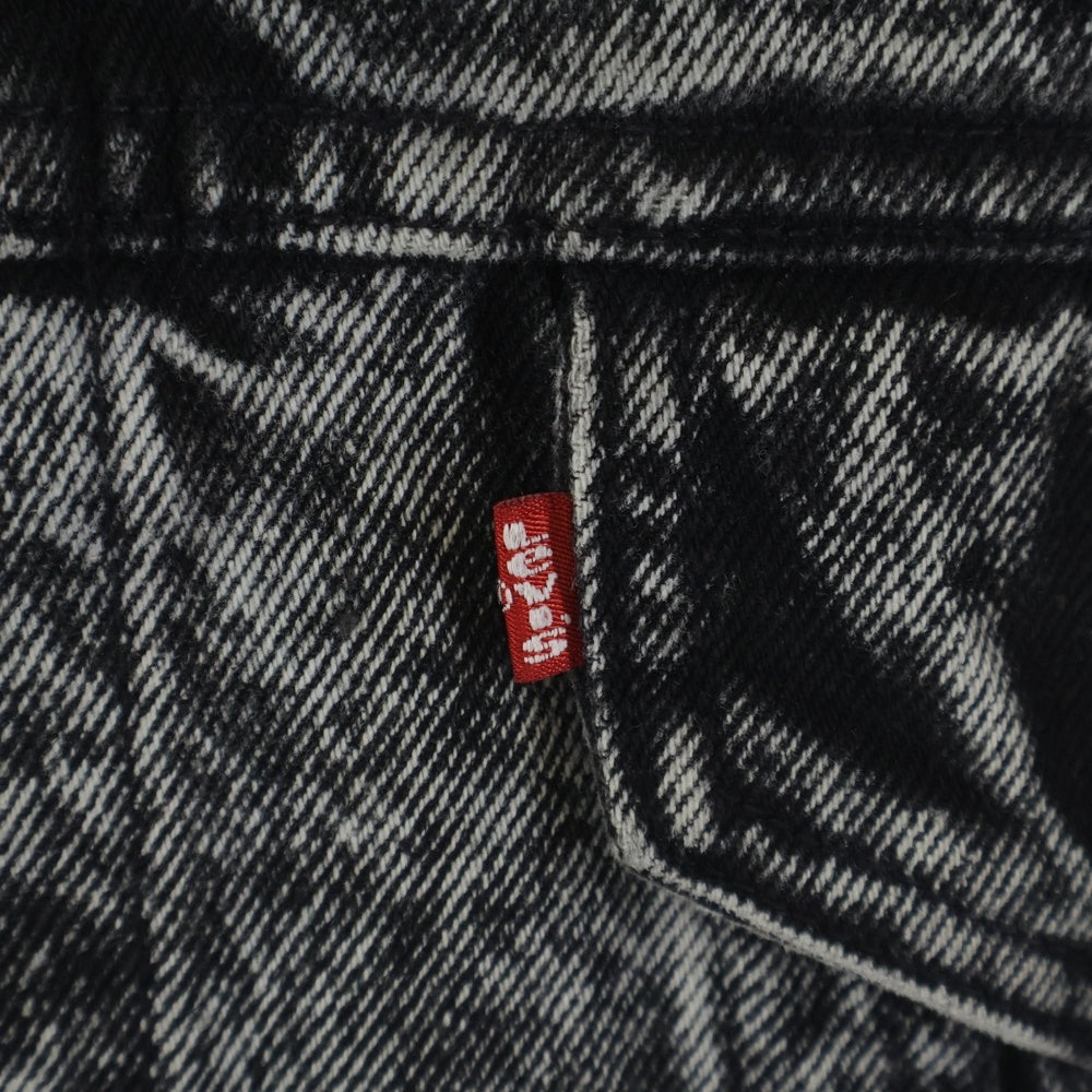 Levi's(リーバイス) 90S VINTAGE WASH BLACK DENIM JACKET ヴィンテージ ボタン裏715 ウォッシュ デニム ジャケット ブラック 70507‐0253
