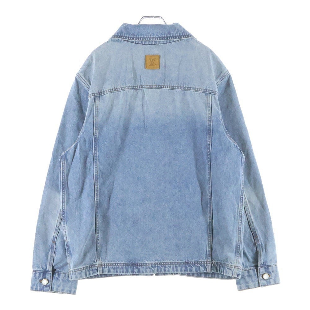 LOUIS VUITTON(ルイヴィトン) 25SS ワークウェアLVデニムジャケット インディゴ RM251M PCP HTA50W