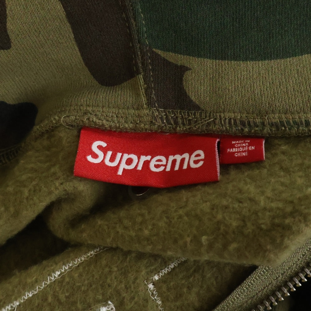 SUPREME(シュプリーム) 25SS ×b.b. Simon Zip Up Hooded Sweatshirt ×ビービーサイモン ジップアップフーデッドスウェットシャツ カーキ