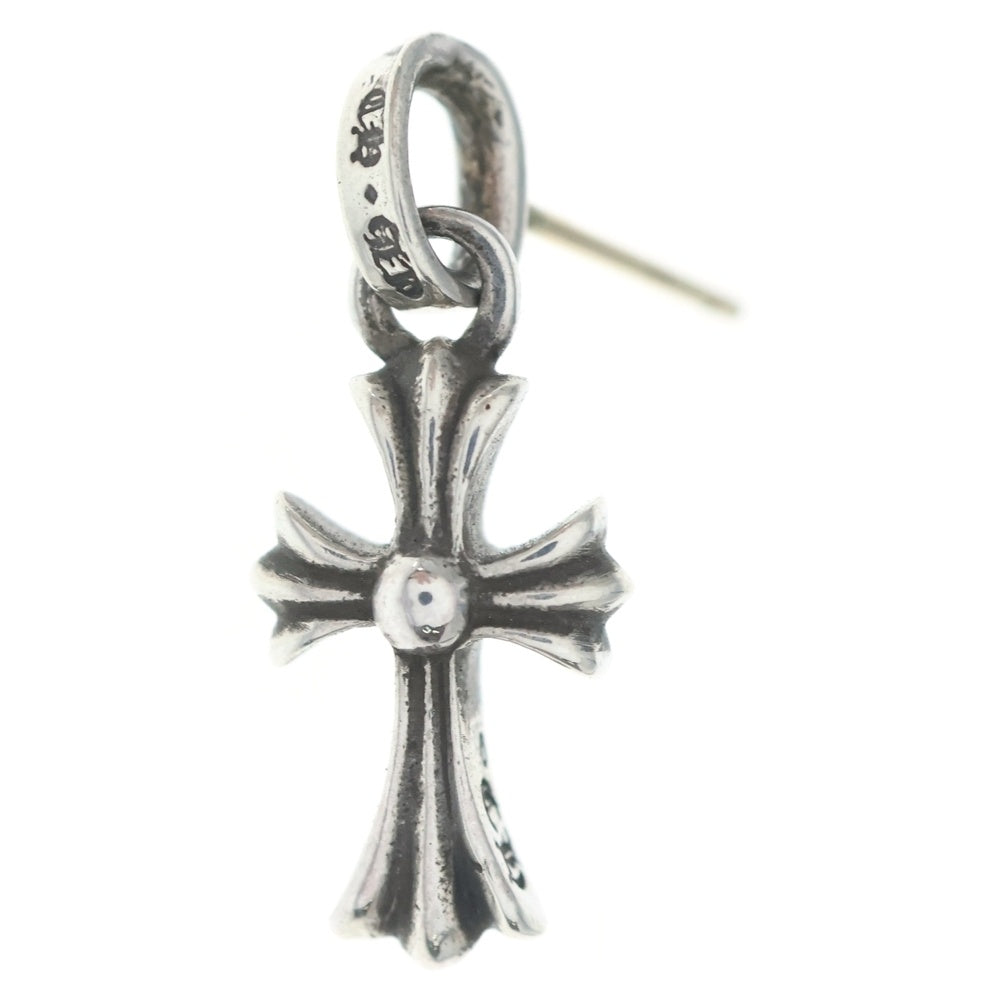 CHROME HEARTS(クロムハーツ) BBY F PPRCHN ベイビーファットクロス ドロップピアス シルバー BCA090