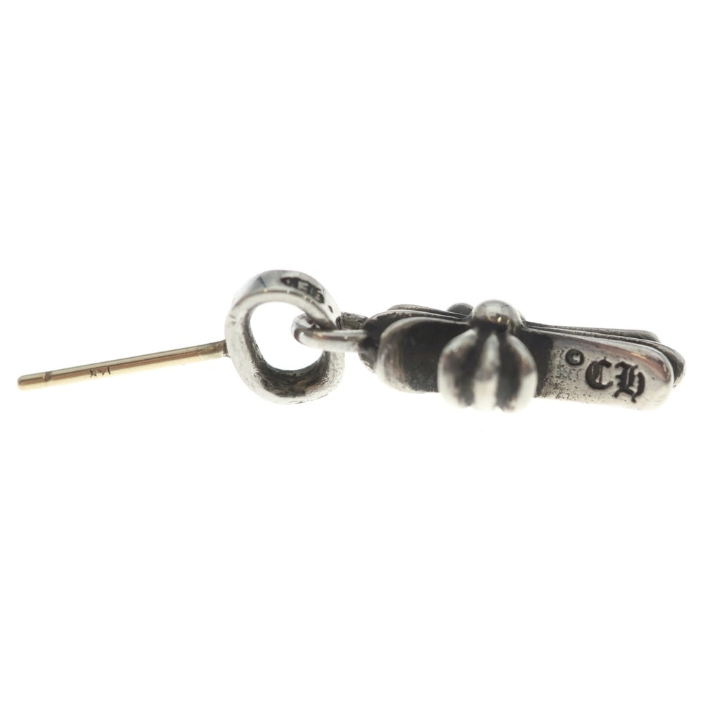 CHROME HEARTS(クロムハーツ) BBY F PPRCHN ベイビーファットクロス ドロップピアス シルバー BCA090