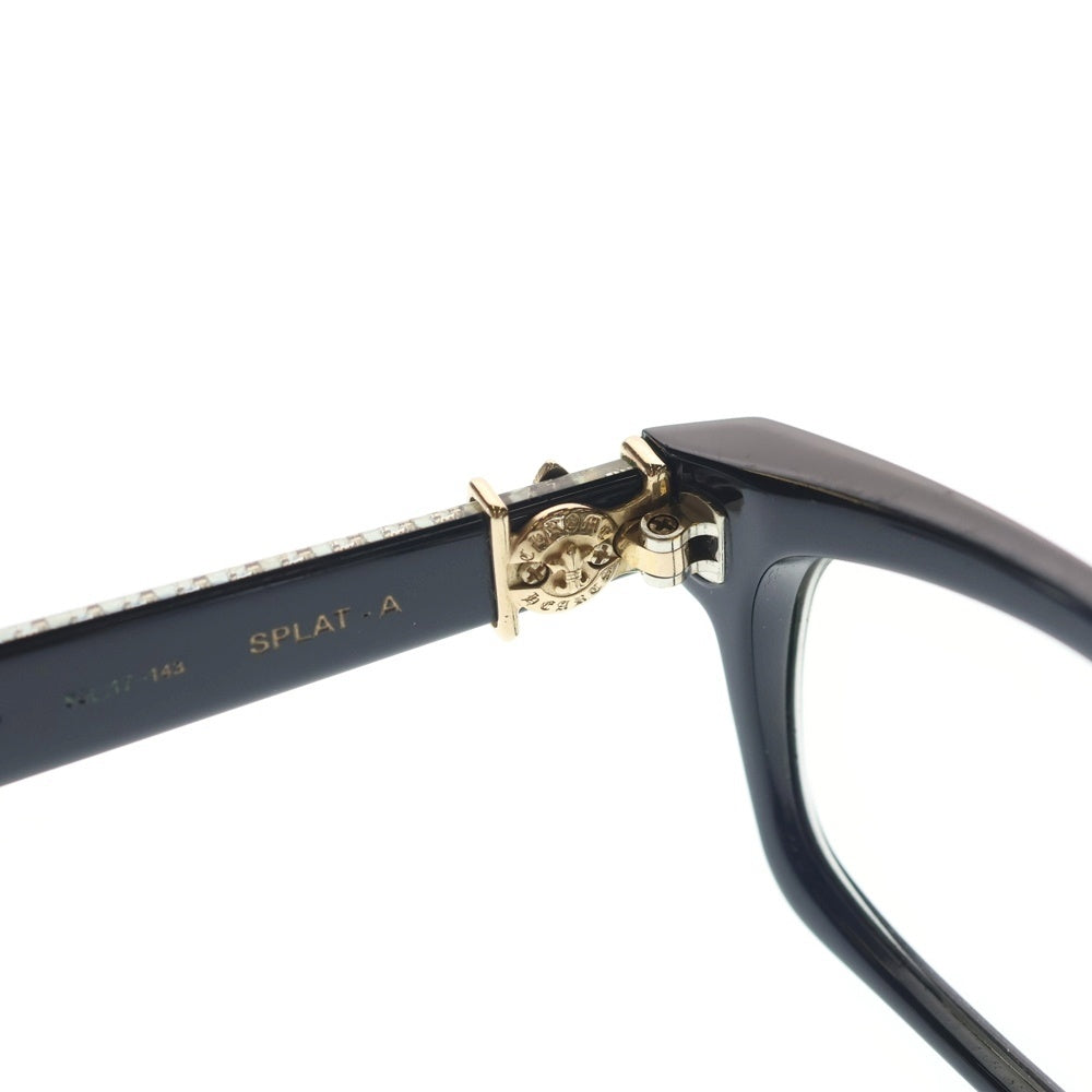CHROME HEARTS(クロムハーツ) SPLAT-A BSフレアテンプル アイウェア サングラス メガネ ブラック/ゴールド