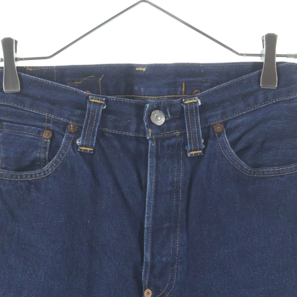 Levi's(リーバイス) 90S 201XX ボタン裏555 BIG E バックルバック バレンシア製 ボタンフライデニムパンツ ジーンズ インディゴ