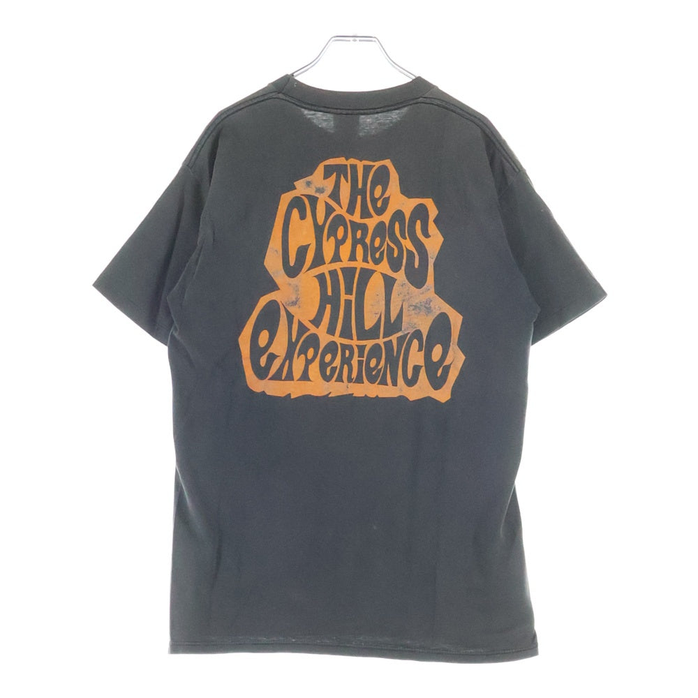 VINTAGE(ヴィンテージ) 90S THE CYPRESS HILL EXPERIENCE サイプレスヒル 両面プリント Tシャツ 半袖カットソー ブラック
