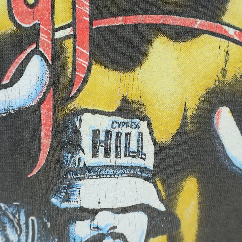 VINTAGE(ヴィンテージ) 90S THE CYPRESS HILL EXPERIENCE サイプレスヒル 両面プリント Tシャツ 半袖カットソー ブラック